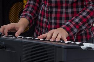 Digital Piano with Weighted Keys